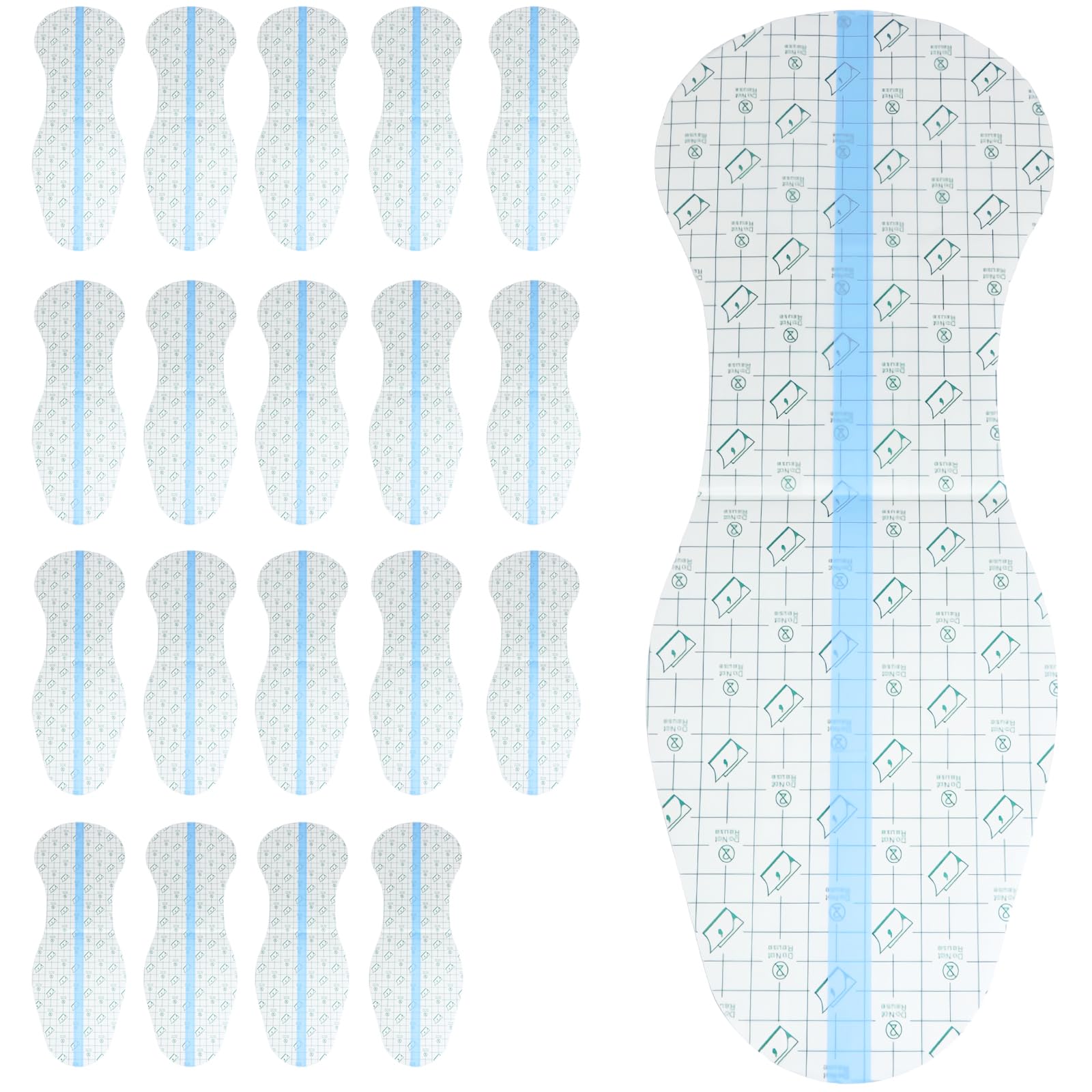Waterproof Swimming Pads for Women – 20 PCS, Skin-Friendly PU Film & Cotton Core, Protective Private Stickers for Swimsuits, Lingerie, Water Parks, and Swimming
