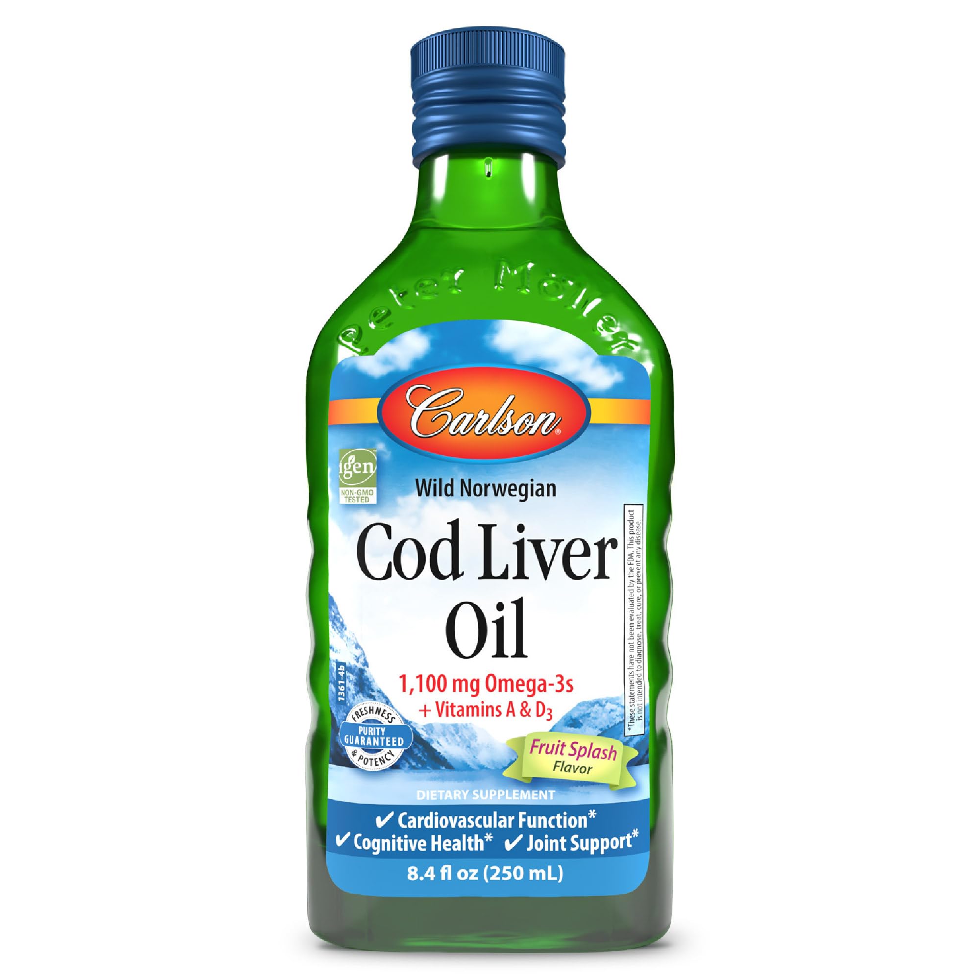 CarlsonCOD LIVER OIL FRUIT SPLASH 250ML: 13610
