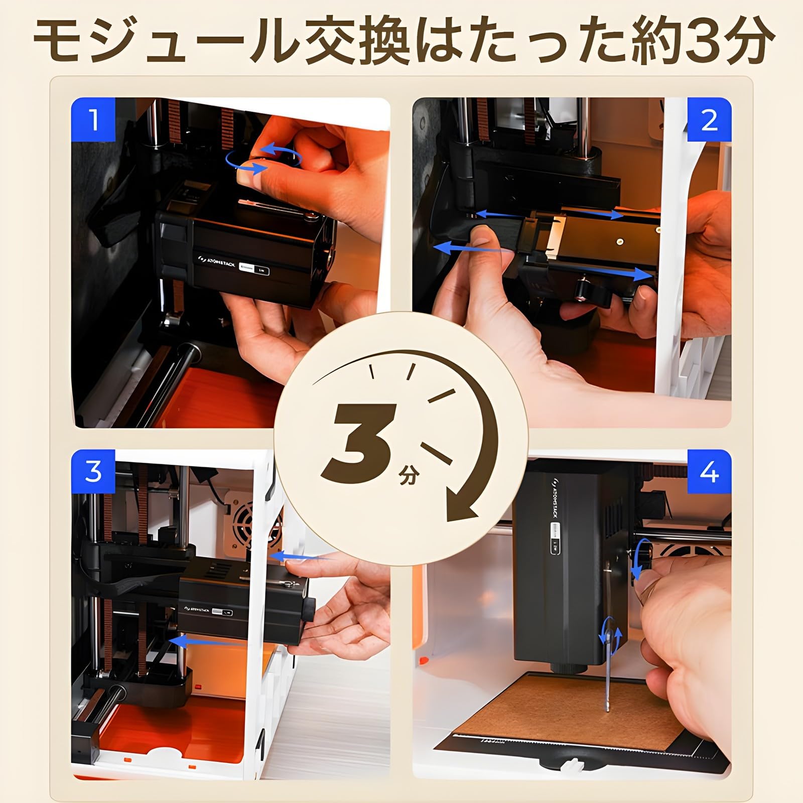 Amazon | ビームテック（Beamtec）ATOMSTACK P1デュアルレーザー彫刻機