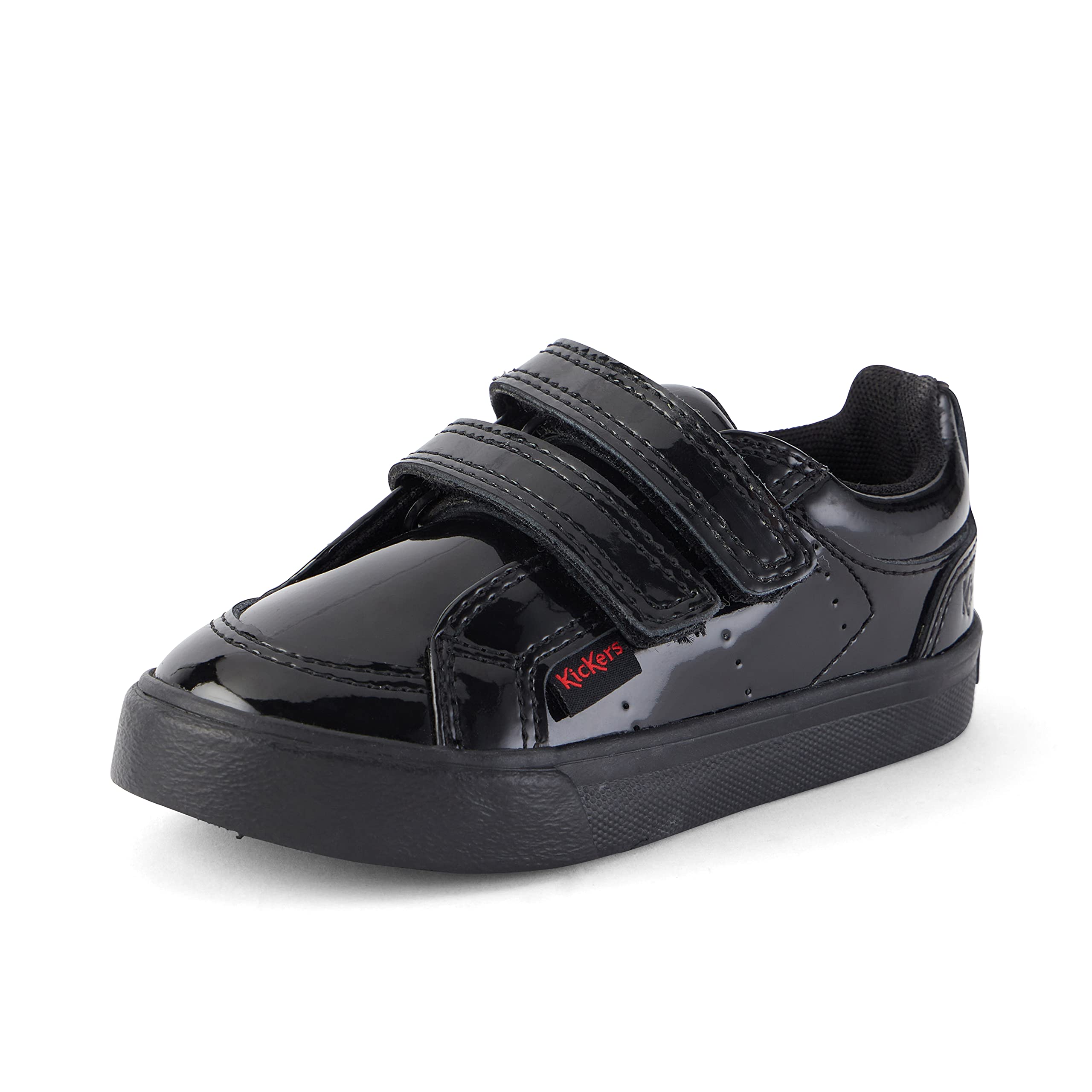 Kickers Tovni Twin Vel, Zapatos para Uniformes de Escuela Bebé-Niñas