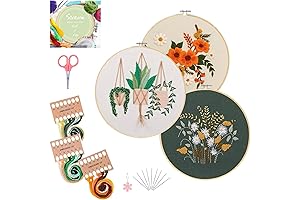 Santune: Enchanting Introduction to Needlework with Beginner-Friendly Embroidery Kits