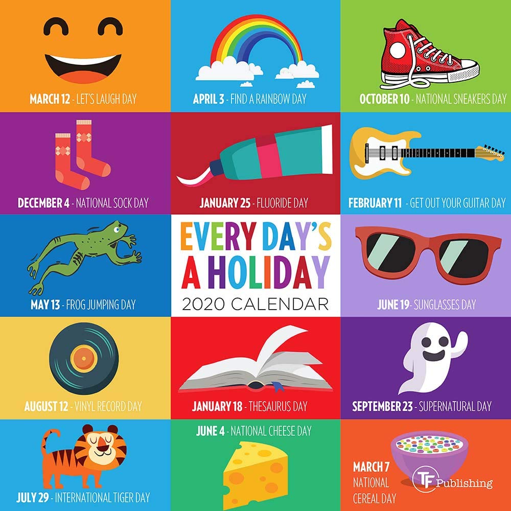 2020 Every Day s A Holiday Mini Calendar: TF Publishing TF Publishing