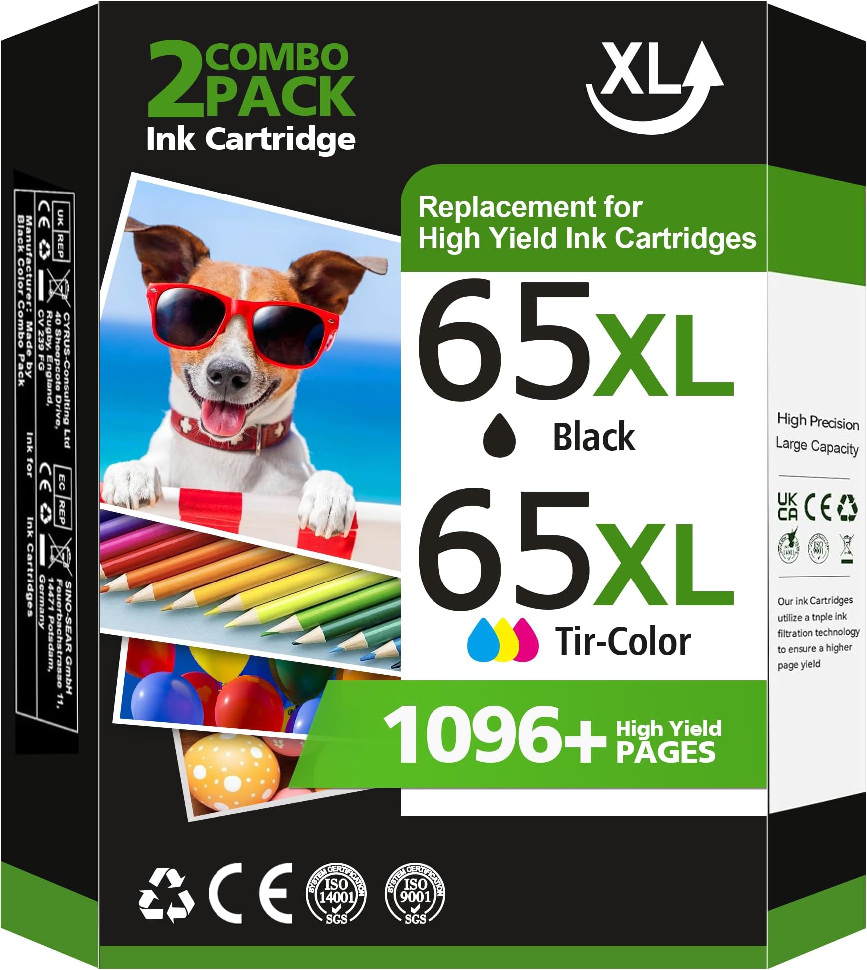 Cartuccia D'inchiostro 65XL Per Stampante HP 65 HP65 XL Compatibile Envy 5010 5020 5030 5032 5052 5055 2625 2628 2630 2632 2633 - Foto 12