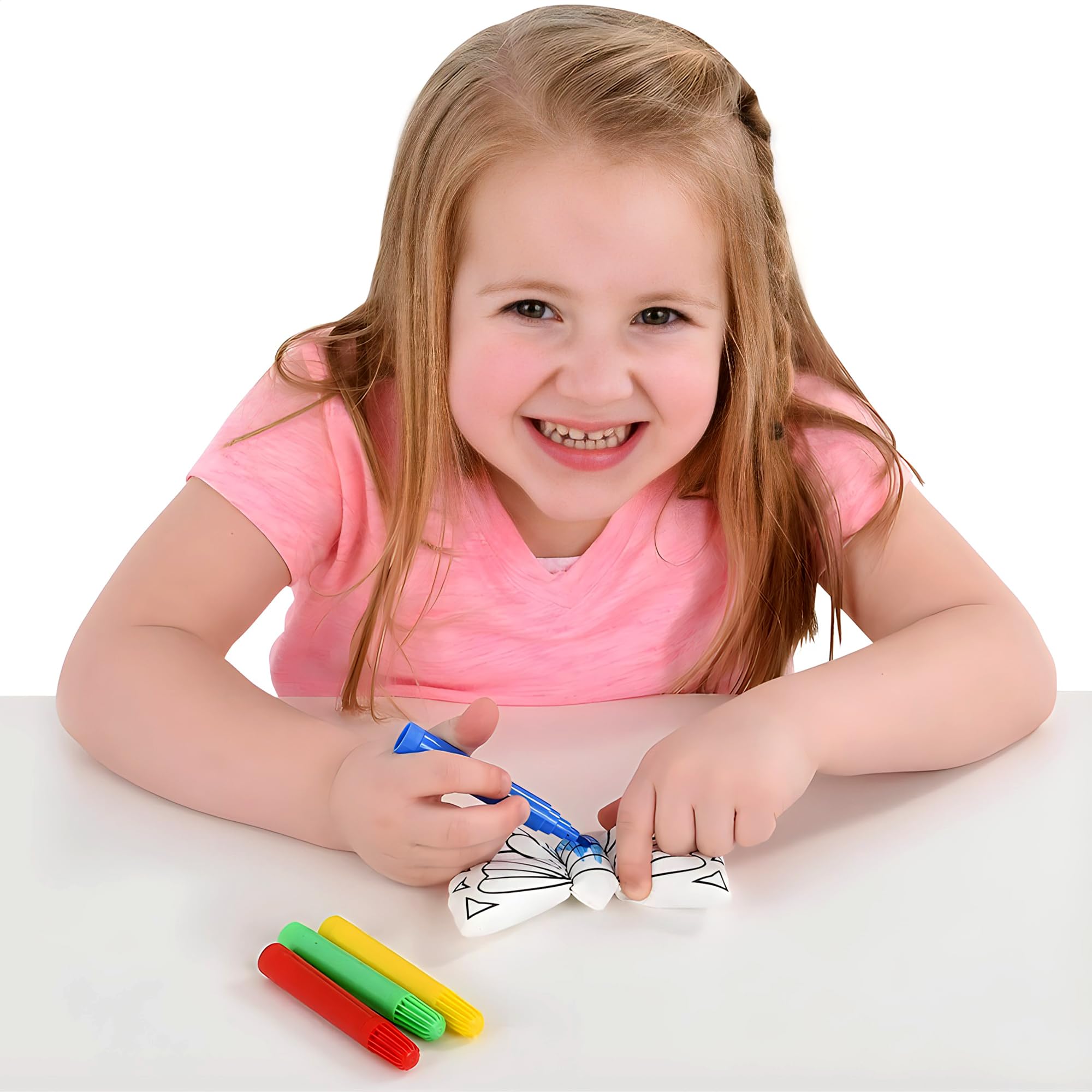 Rhode Island Novelty Color Your Own Butterfly Tube (1 Set)