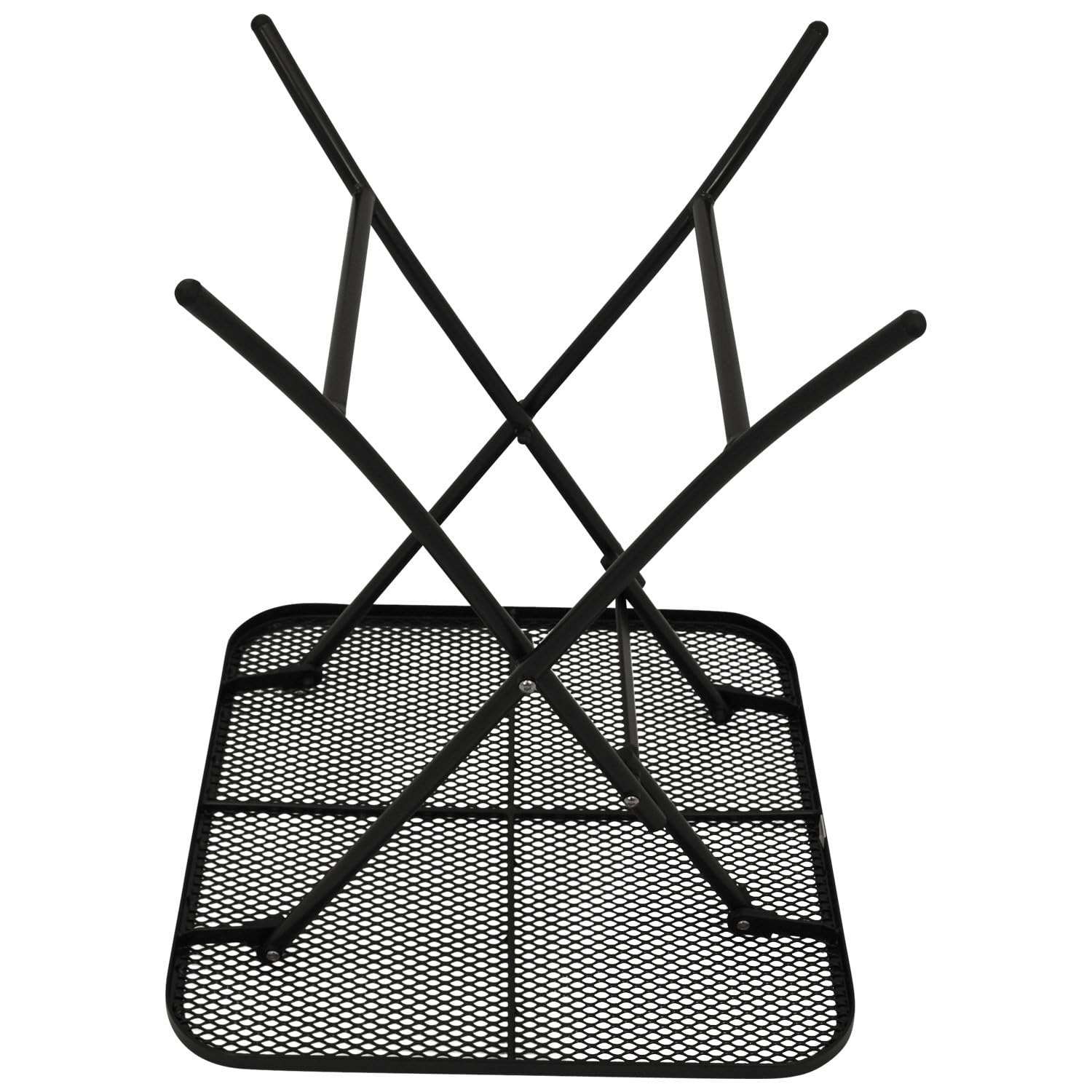 DEGAMO Gartentisch Bistrotisch RIVO 60x60cm quadratisch, klappbar, Farbe eisengrau, Outdoor