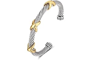 Twisted Cable Bracelet Dupes for Women