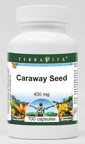 Semilla de alcaravea - 450 mg (100 Cápsulas, ZIN 514731)