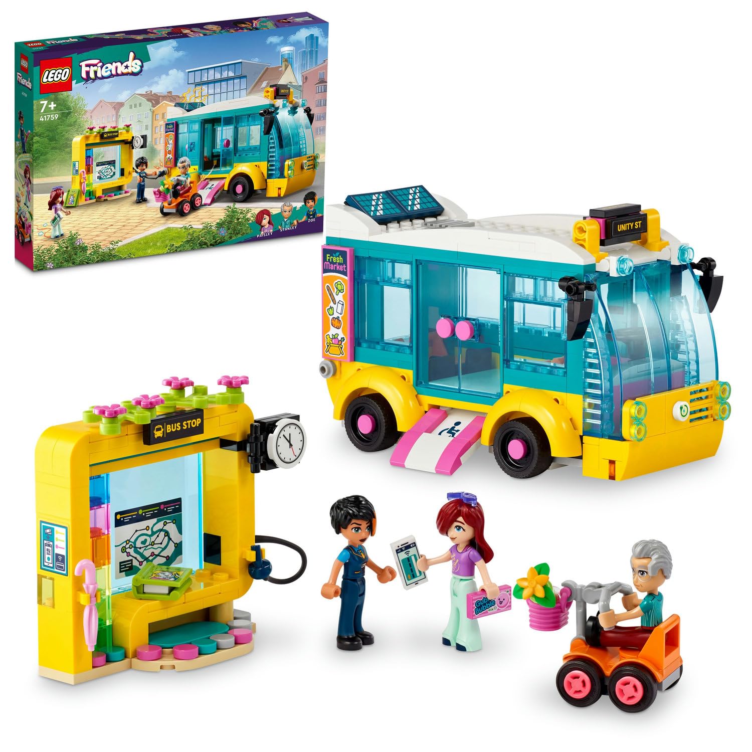 LEGO Friends 41759 Heartlake City Bus : Amazon.com.tr: Oyuncak