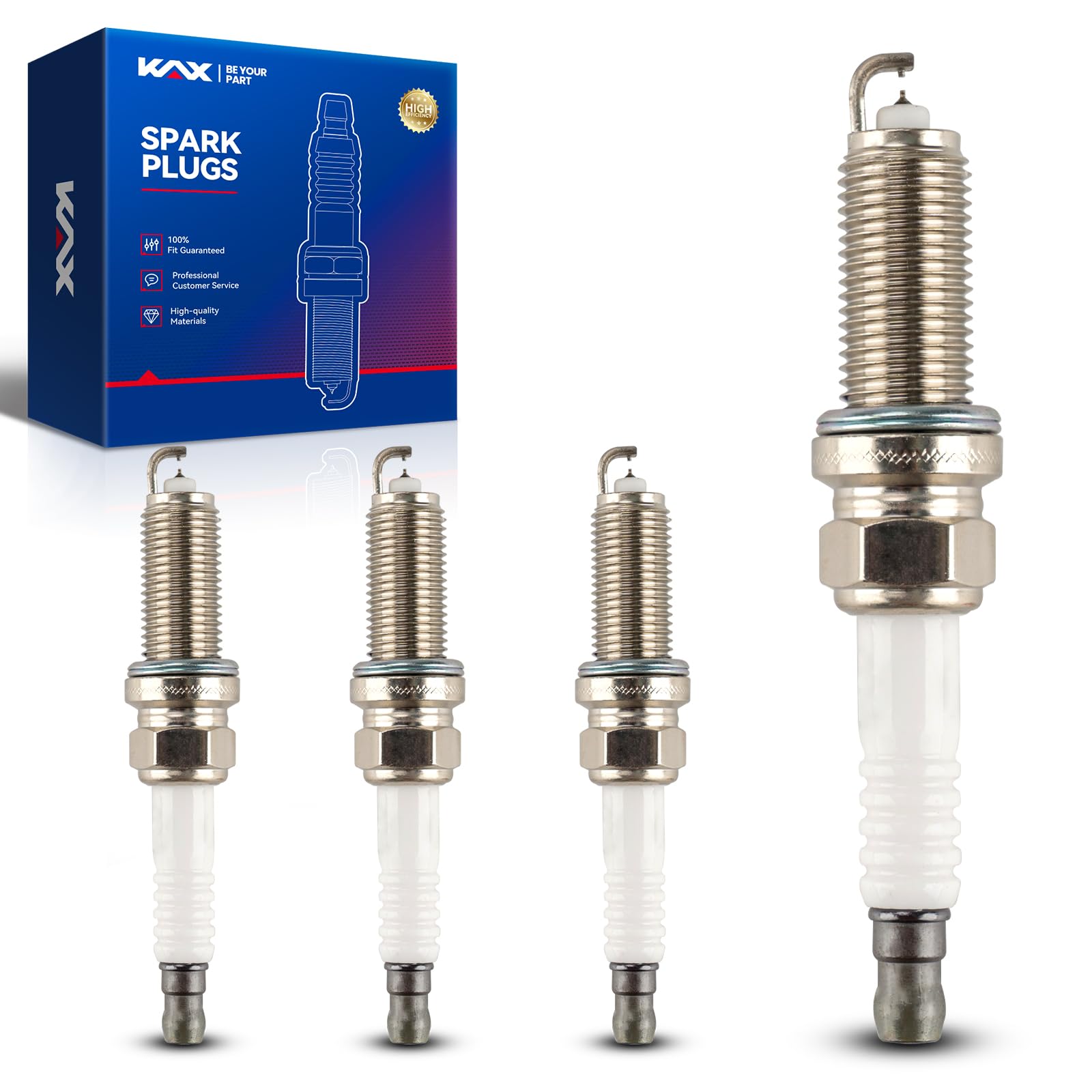4912 ILKAR7B11 Spark Plug,KAX Double Iridium Spark Plugs 4 Pack,Replacement for Corolla, Prius, Prius V, xD, CT200h, Matrix, Prius Plug-In, Vibe, iQ-image-28