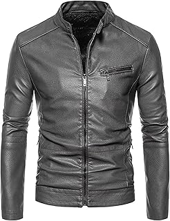 SRZYMJ Leather Jacket Men's Motorcycle Leather Jacket Men's Summer Outdoor Jacket Men's Red Hoodie Work Rain Jacket Men's Waterproof Rain Jacket Bicycle Men's Polo Shirt Long Sleeve