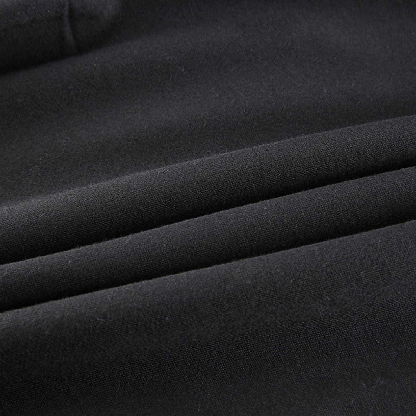 Chloefairy Women's Skeleton Print Crop Top Gothic Punk Hoodies Bandage Casual Pullover Long Sleeve Relaxed Fit Sweatshirts: Large Black