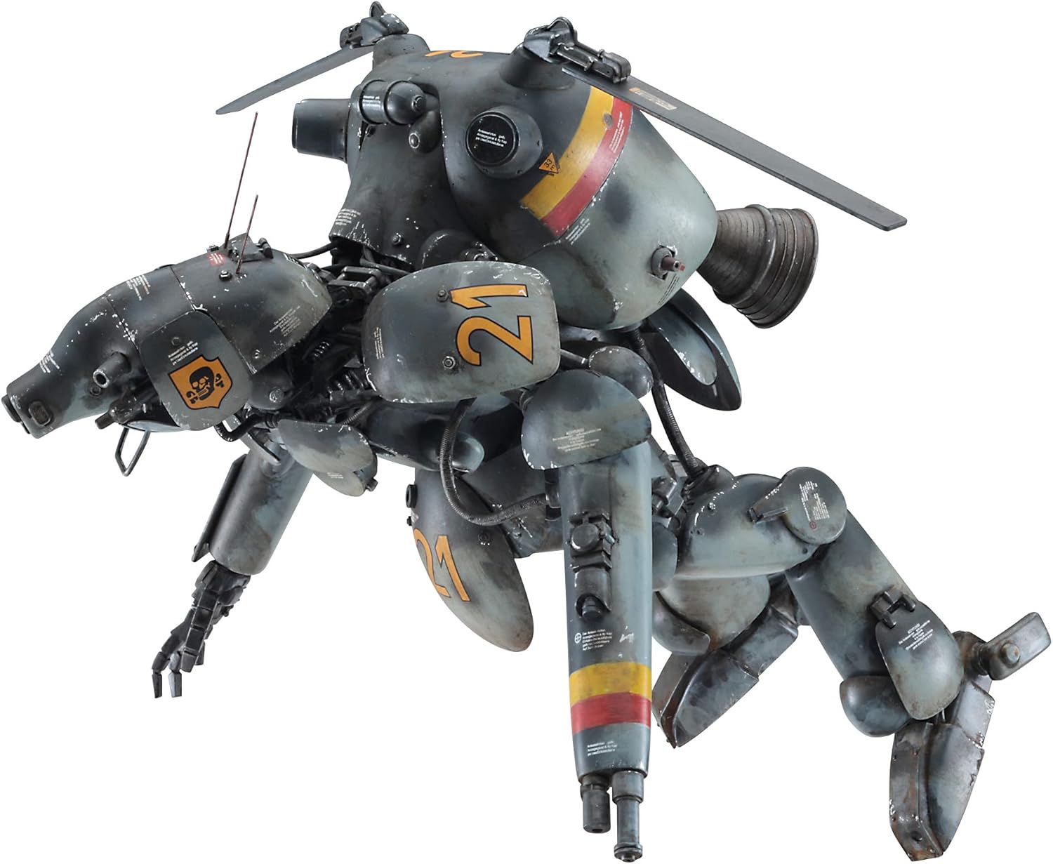 Hasegawa - 1:20 Space Type Humanoid Unmanned Interceptor 'Großer Hund Schwarzerhund' (Ma.K.) Model Kit