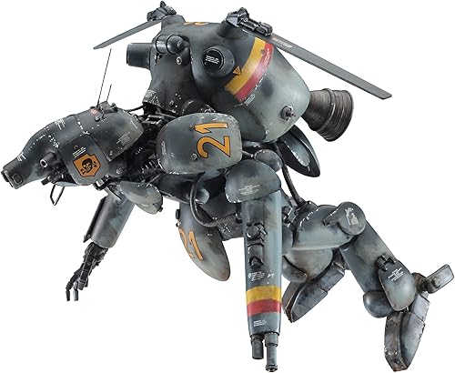 Hasegawa - Kit de modelo de interceptor humanoide no tripulado tipo espacial 120 'Großer Hund Schwarzerhund' (Ma.K.)