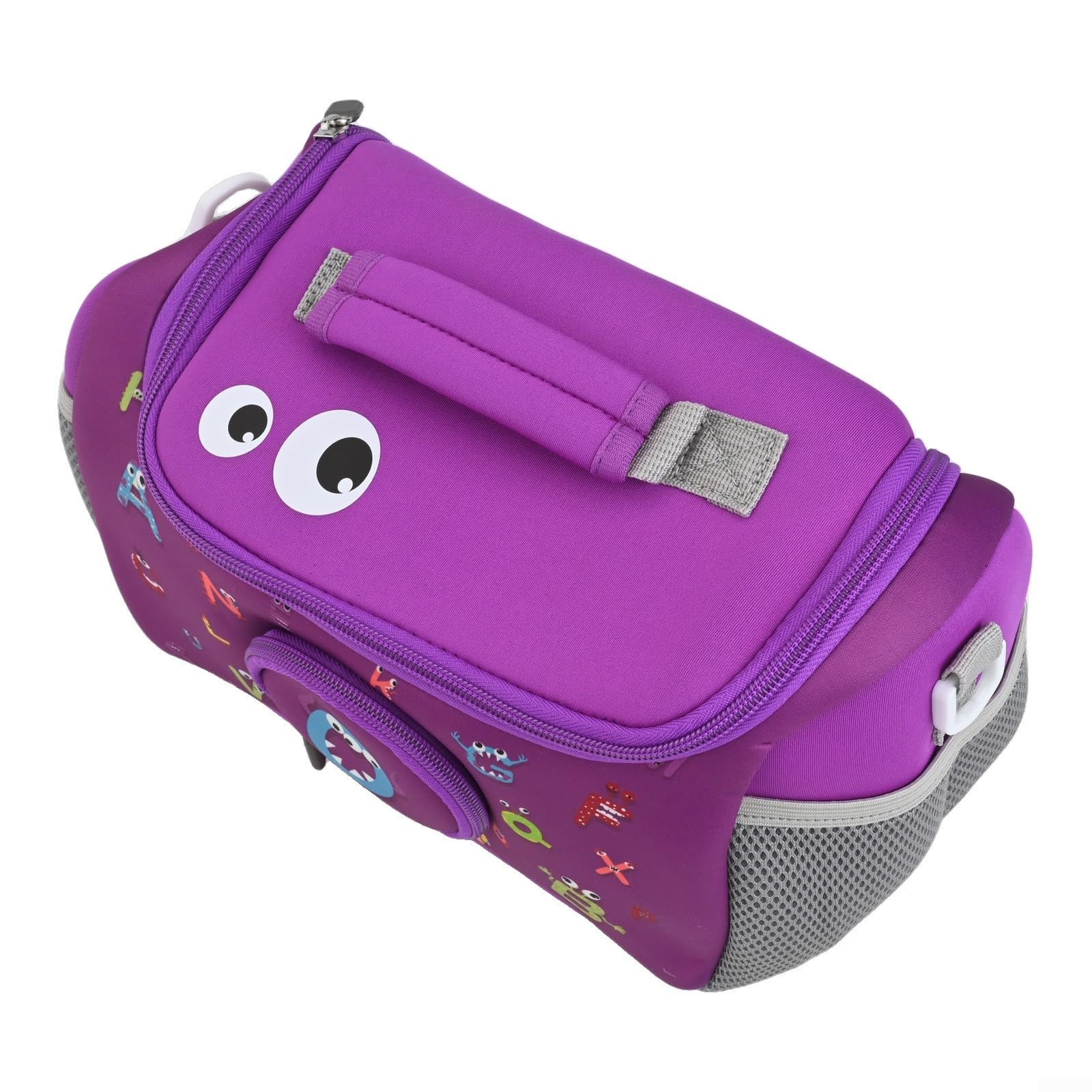 Housse de transport pour lecteur audio Toniebox Kit de démarrage et écouteurs Sac de rangement de voyage en nylon avec poignée et bandoulière Compatible avec figurines et A (Rose)