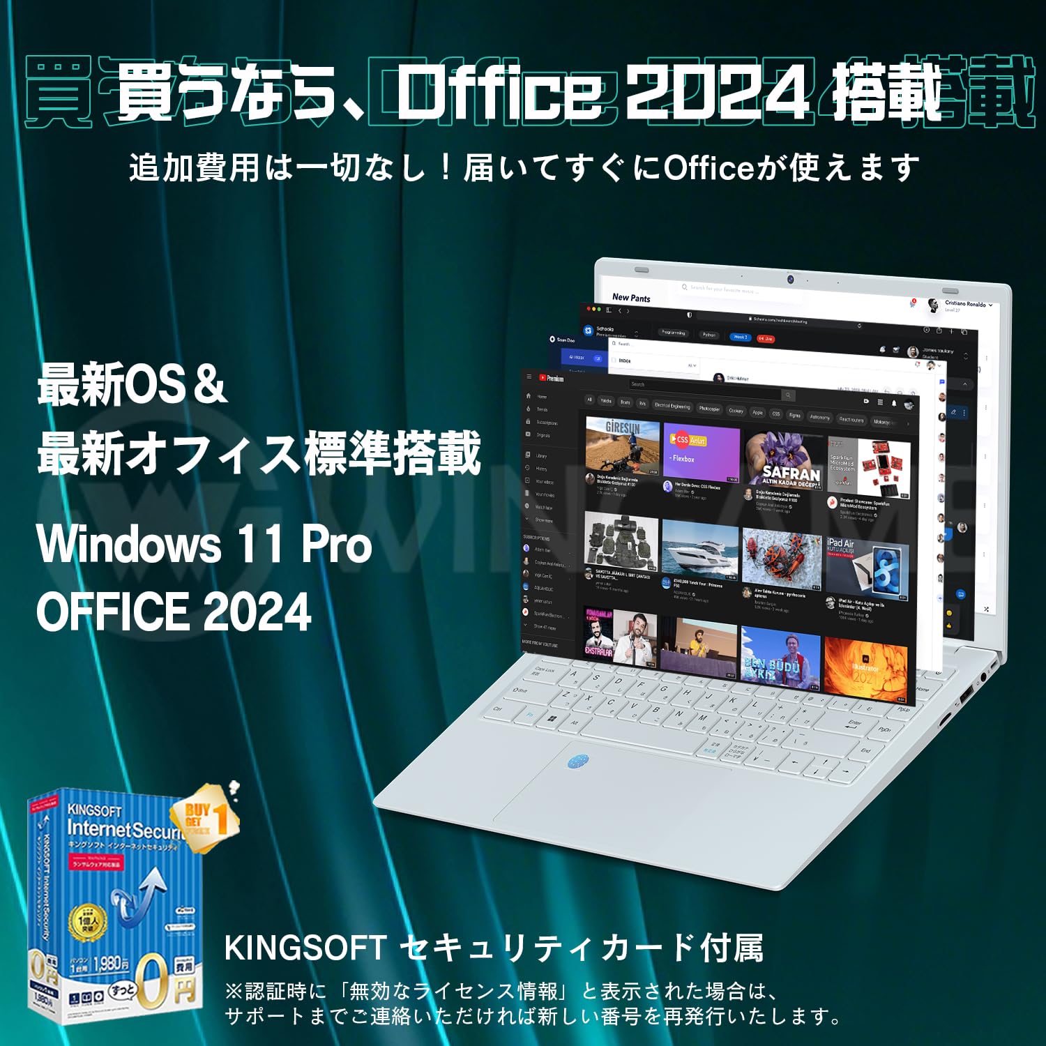 Amazon.co.jp: Wingame ノートパソコン 14インチ 指紋認証 Win11 Pro