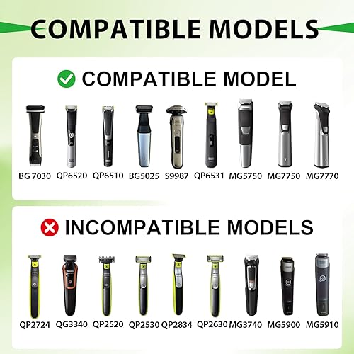 Miniatura 3 de Cargador de 15 V para Philips Norelco HQ8505 Series 3000 5000 6000 7000 9000, Multigroom MG5750 MG7750 MG7770 MG7790 BG7030 BG7040 BG5025 QP6 531,