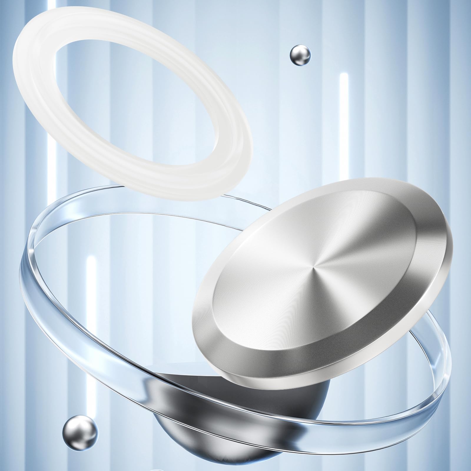 5 pièces Embout sanitaire compatible avec bride àCollier Tri-Clamp en acier inoxydable 304, raccord pour tube de 2" de diamètre extérieur (51 mm de diamètre extérieur)