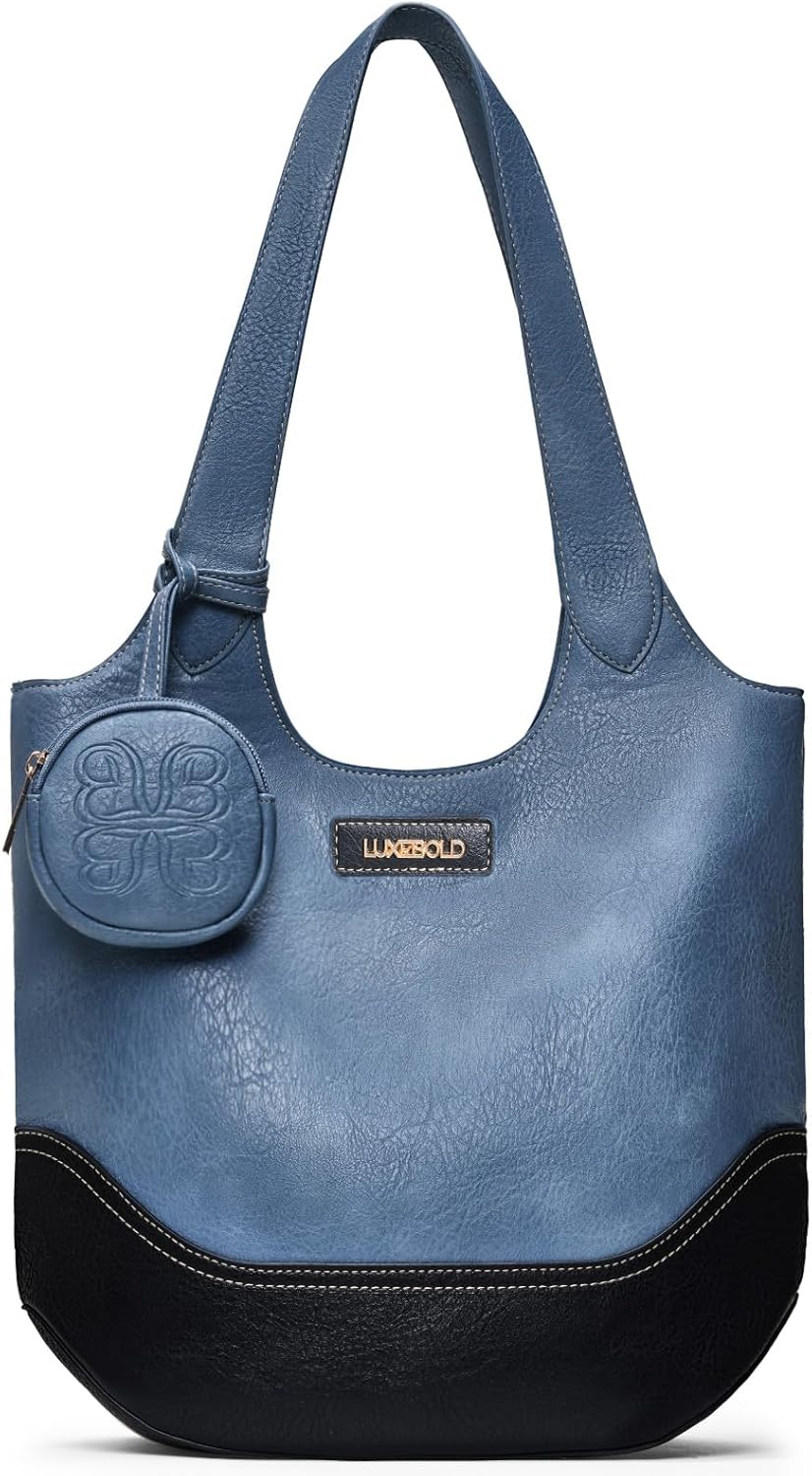Shoulder Bag for Women Slouchy Hobo Purses and Handbags Top Handle Satchel Bags