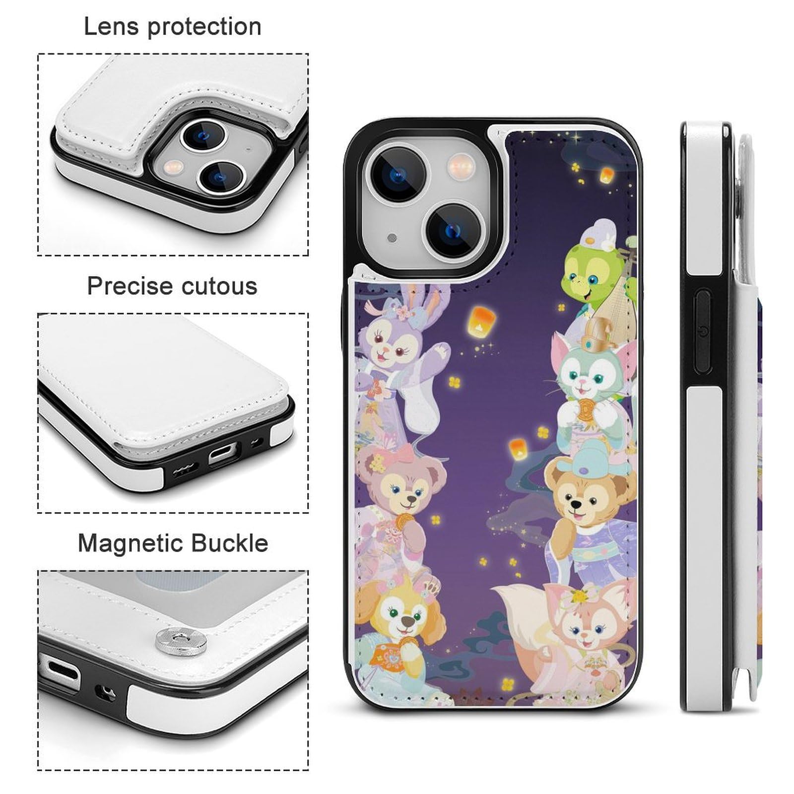 Amazon.co.jp: iPhone 14 Pro Max ケース 手帳型 ダッフィー シェリー