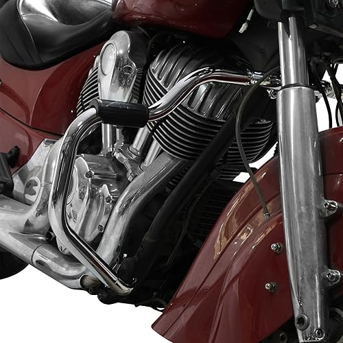 Miniatura 3 de TCT-MOTORPARTS Soporte de barra de choque de carretera para Indian 2014-2024 Chieftain Chief Dark Horse 2017-2020 Springfield Chieftain
