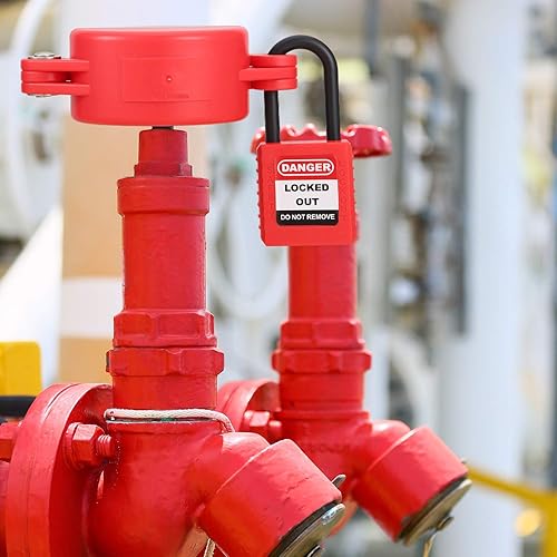 Miniatura 5 de Honoson Bloqueo de válvula y candado de seguridad, combinación de aceite y gas, válvula de gas natural para la industria química, 1-2.5 pulgadas,