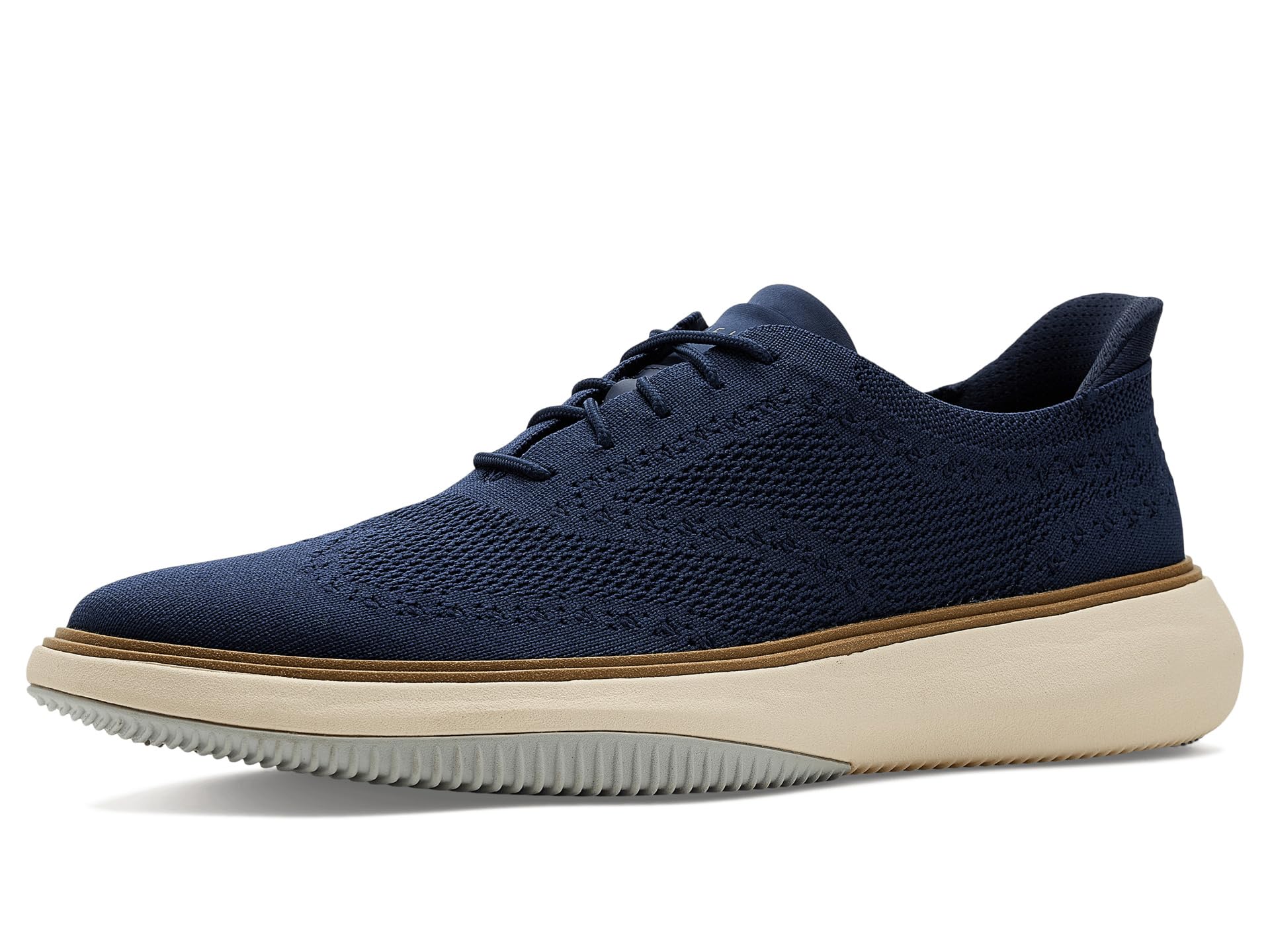 Cole Haan Mens Grand Phaze Quick-on Stitchlite Oxford, Marine, 12 UK