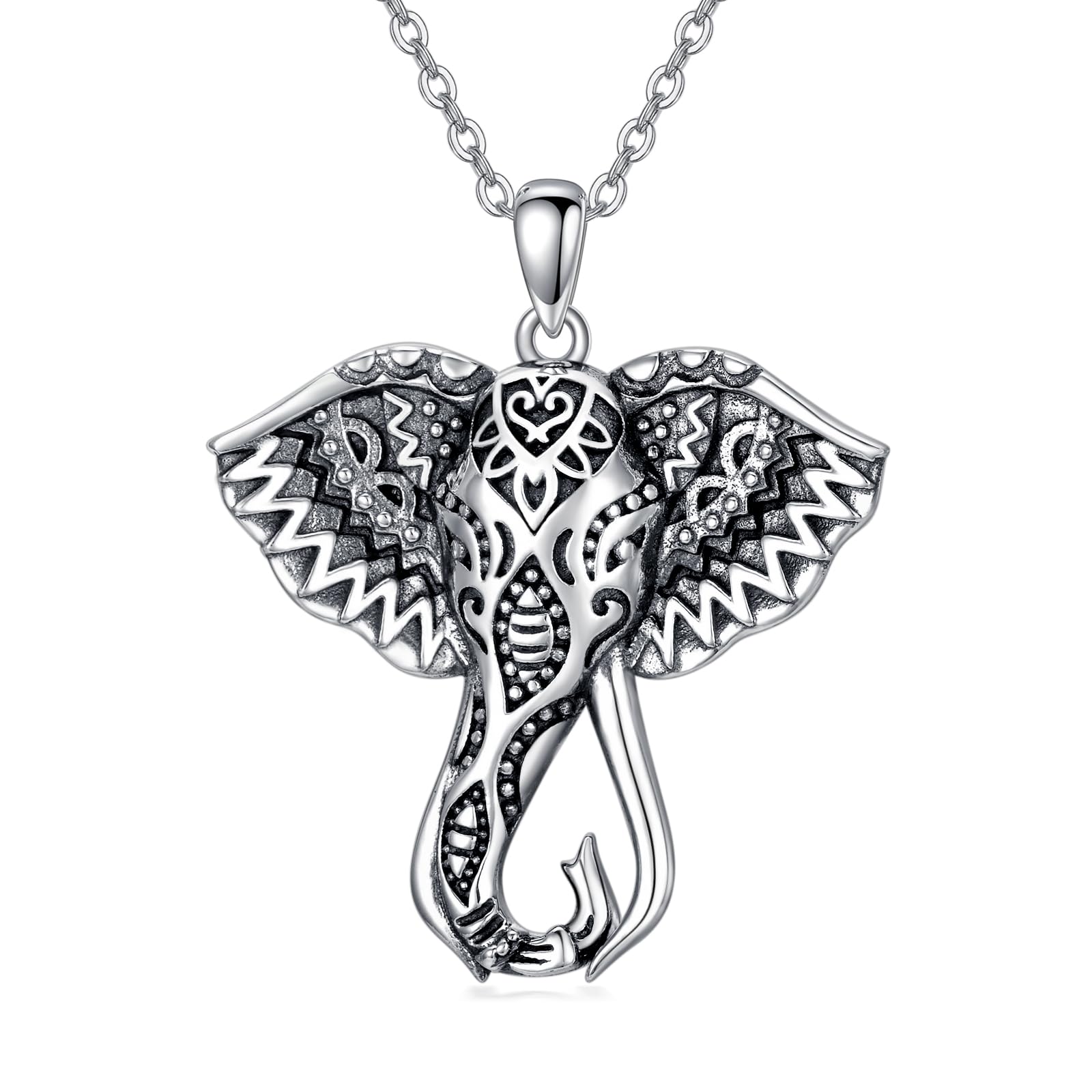 LONAGO Orecchini Elefante In Argento 925 Con Citrino Giallo - Goccia Portafortuna Donna