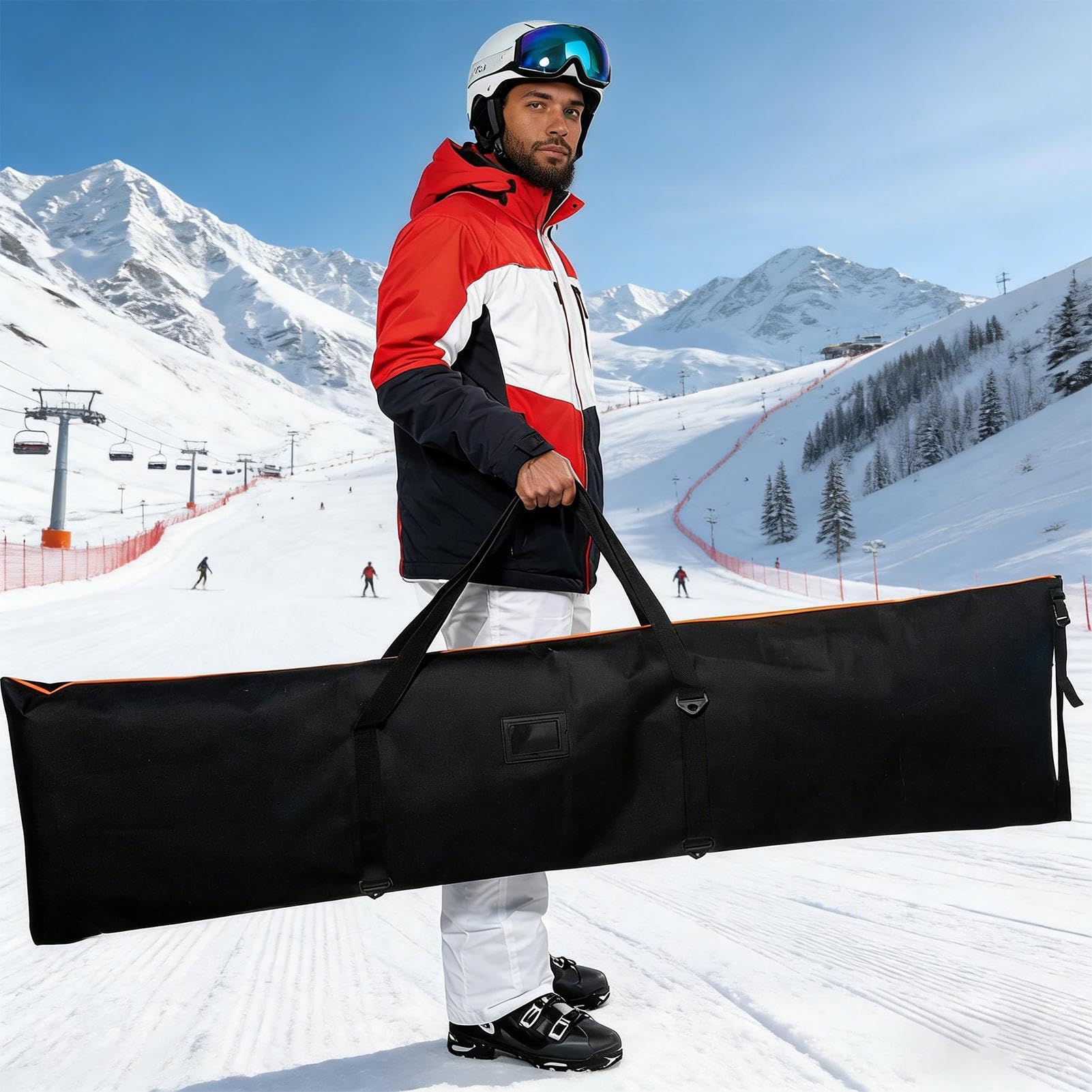 Torba Na Snowboard Wodoodporna Przechowywalnia Na Sprzęt Zimowy