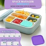 6x2.7 Conteneur de salade Oz à emporter,Conteneurs de préparation de repas en acier inoxydable résistant à la fuite,Contenants de sauce pour la boîte à lunch, pique-nique, voyage, bureau et cuisine