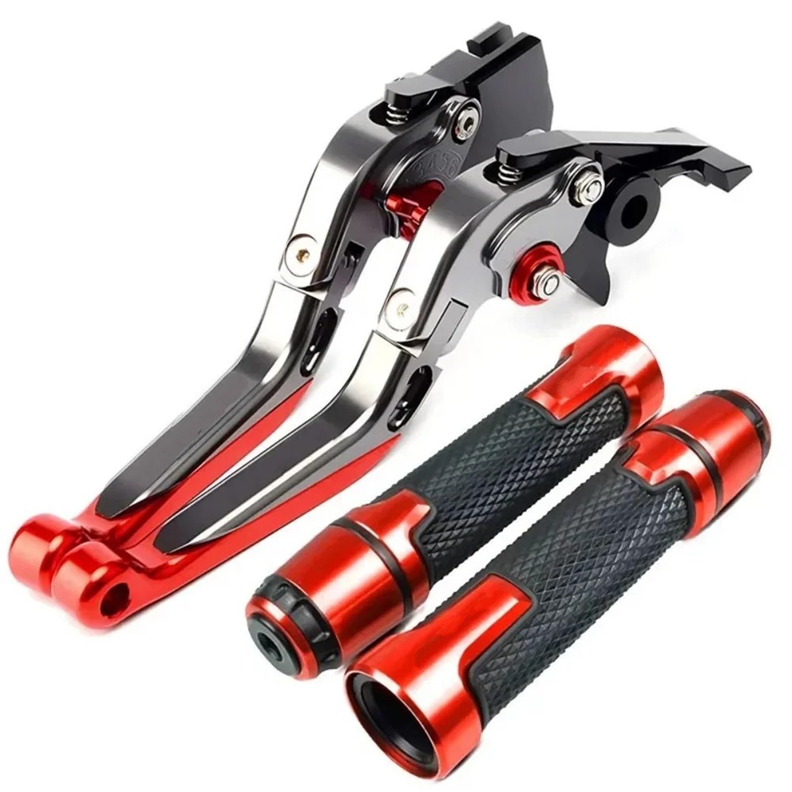 Pbqenxb Break and Clutch Levers for CB500 for CB599 for CB600 for CB900 for Hornet Motorcycle CNC Foldable Extendable Brakes Clutch Lever