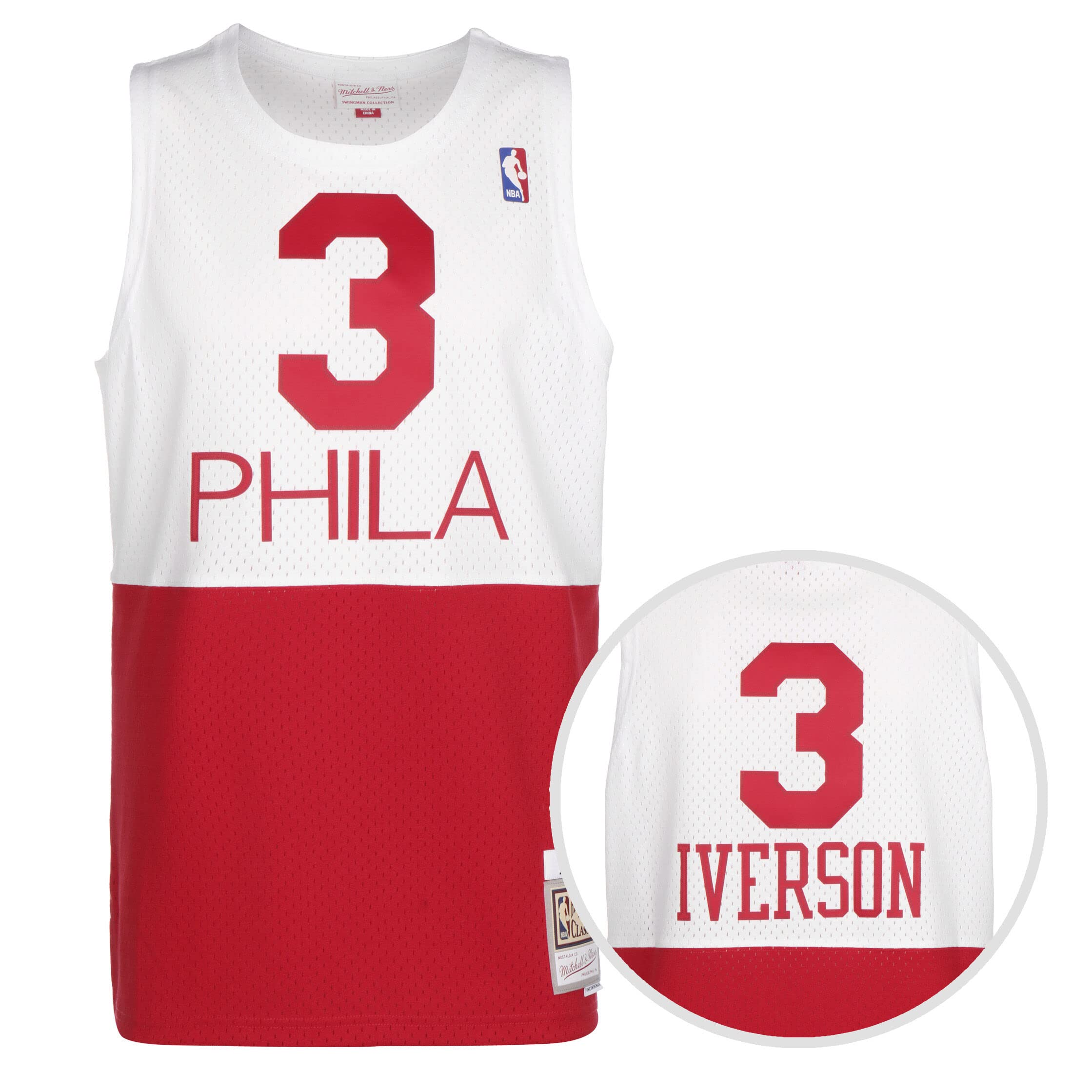 Mitchell & NessAllen Iverson Philadelphia 76ers 2003-04 Men's Swingman Jersey