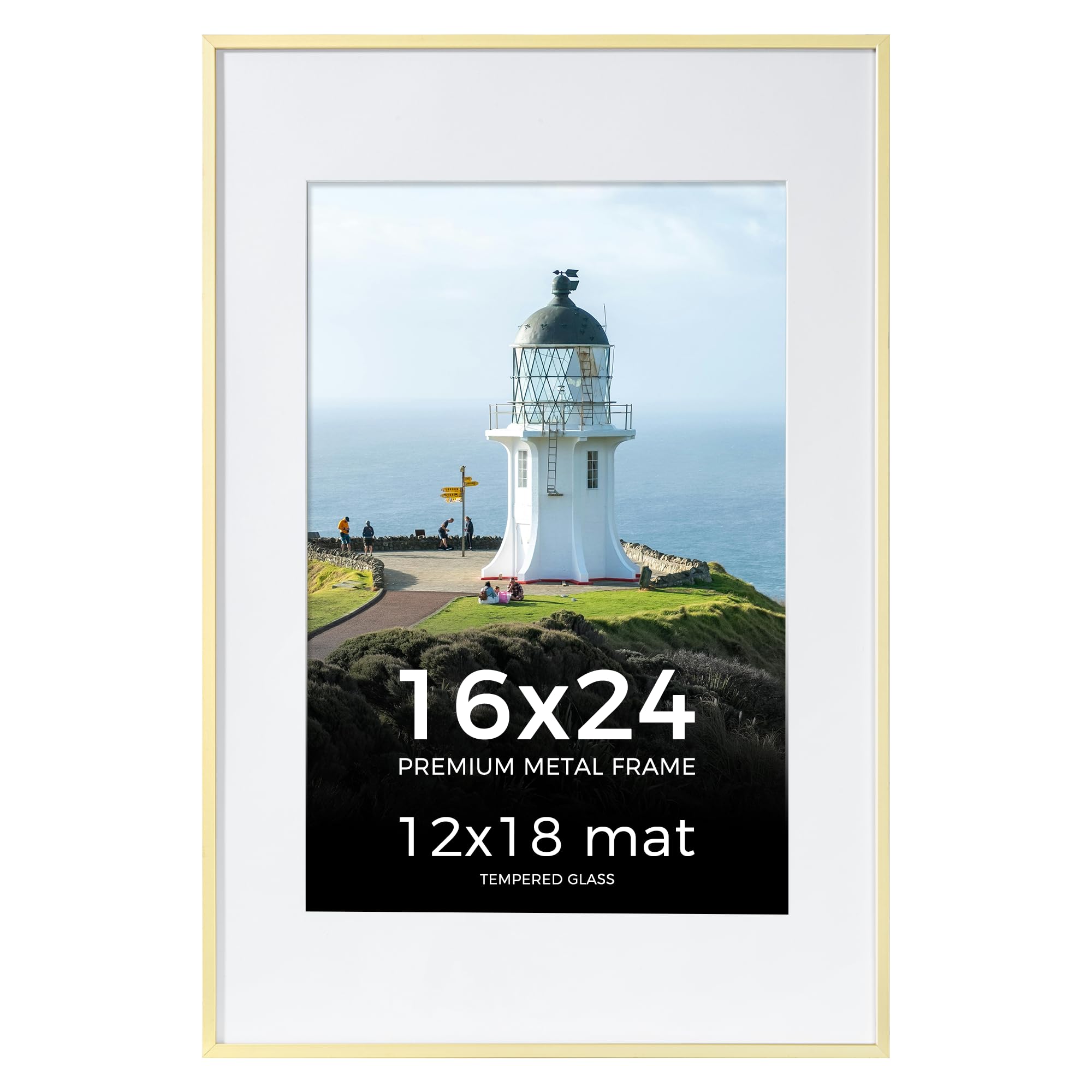 Axeman 16x24 Gold Picture Frame