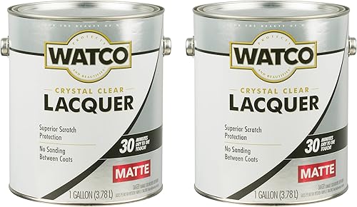 Miniatura 6 de Rust-Oleum Watco 63081 - Aerosol de acabado de madera transparente lacado, 11.25 onzas, brillo transparente