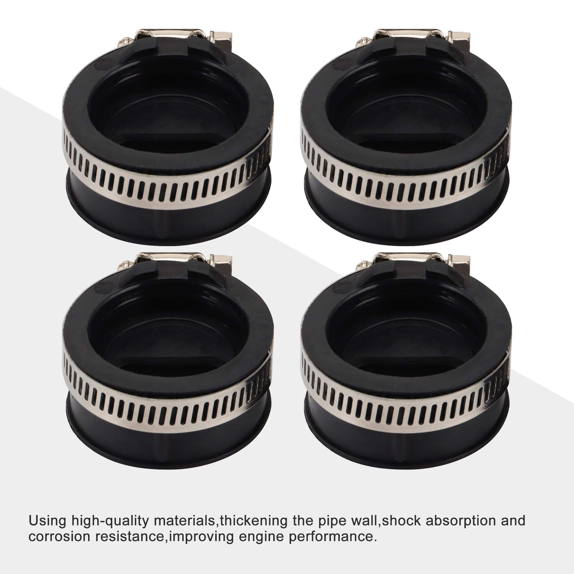 GOOFIT Tubo Collettore Di Aspirazione Sostituzione per XJ400 1992-1993 XJ600S 1992-2002 XJ600N 1994-2002