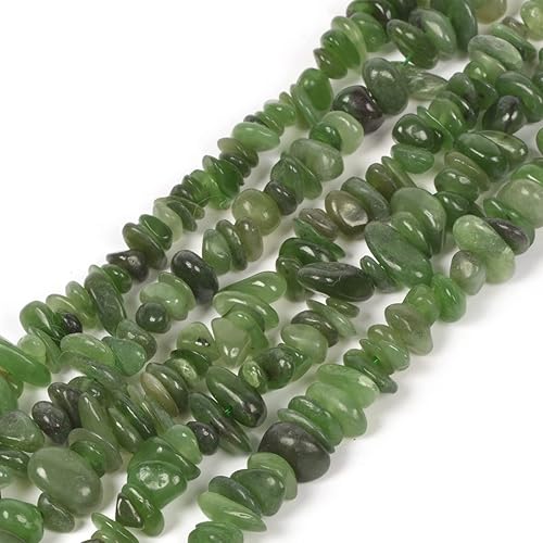 Cuentas sueltas de serpentina africana natural de 0.394 a 0.394 pulgadas para hacer joyas, manualidades hechas a mano, 16 pulgadas