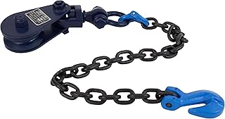 Mytee Products 4 Ton 4.5" Snatch Block w/Swivel Shackle and 30" Chain (3/8 G100) Flatbed Tow Truck Rollback Wrecker Car Carrier Cable