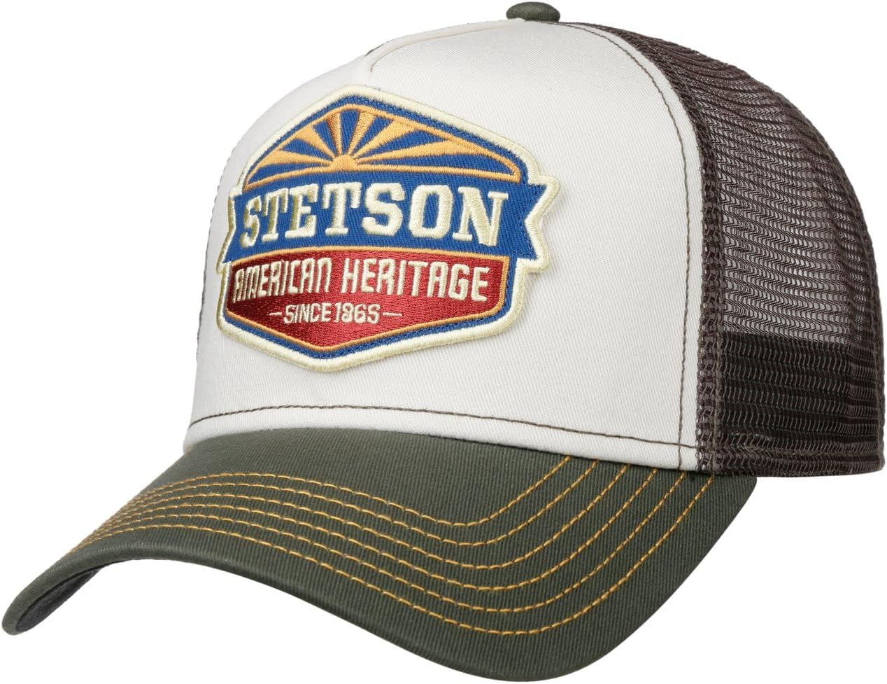 Stetson New American Heritage Trucker Cap Men Grey One Size