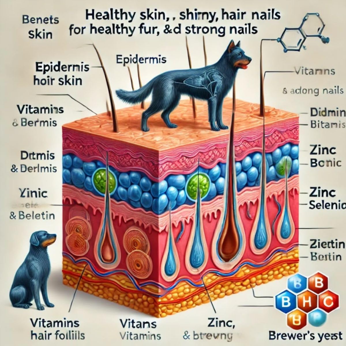 Biotin B Zinc Selenio