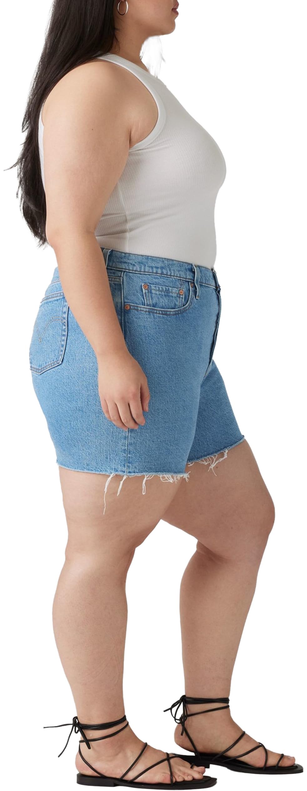 Levi's Plus Size 501 High Rise Short en denim Femme