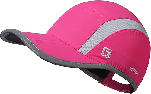 Miniatura 85 de GADIEMKENSD Sombrero reflectante plegable para exteriores, diseño sin estructura, protección solar UPF 50+, sombreros deportivos para mujeres