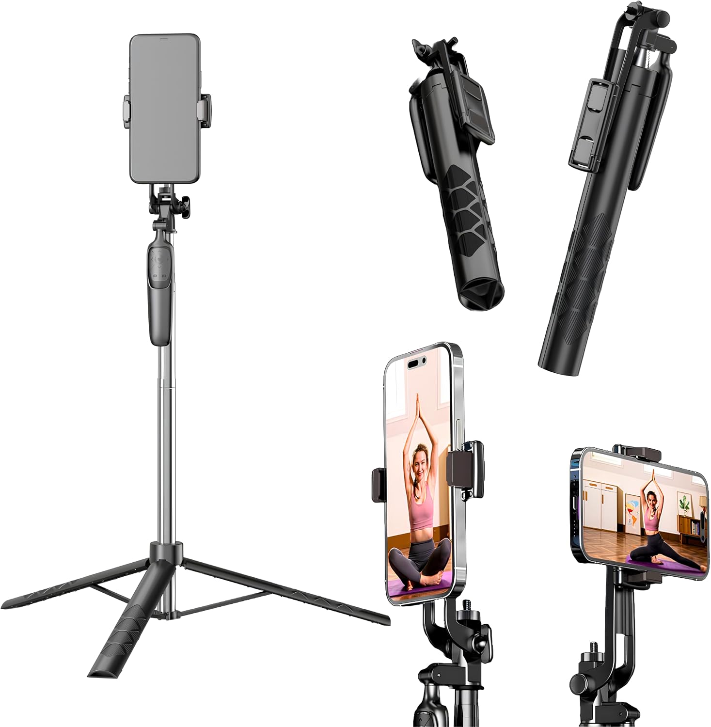 Trépied smartphone extensible 180 cm