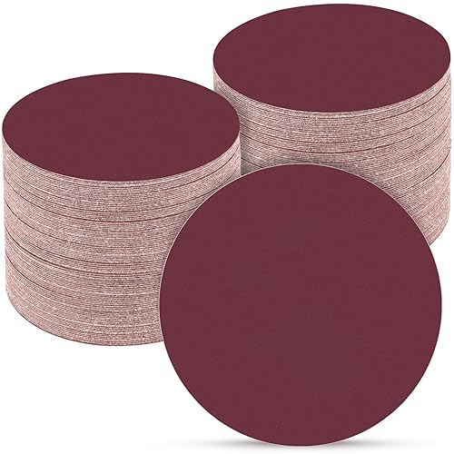 Miniatura 59 de 165 piezas, discos de lija de 5 pulgadas redondos, papel de lija de gancho y bucle para lijadora orbital aleatoria, grano 40 60 80 120 150 240 320