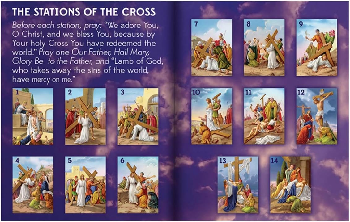 Needzo Amazing Love Stations of The Cross Easter Chaplet Rosary, 25 Inch - Image 3