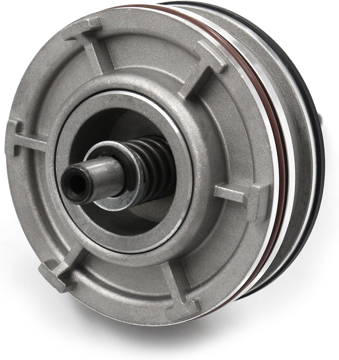 High Performance Servo Piston Assembly with Cover & Snap Ring Compatible with Corvette 700R4 4L65E 4L70E 4L60E 1982-2014 Silver