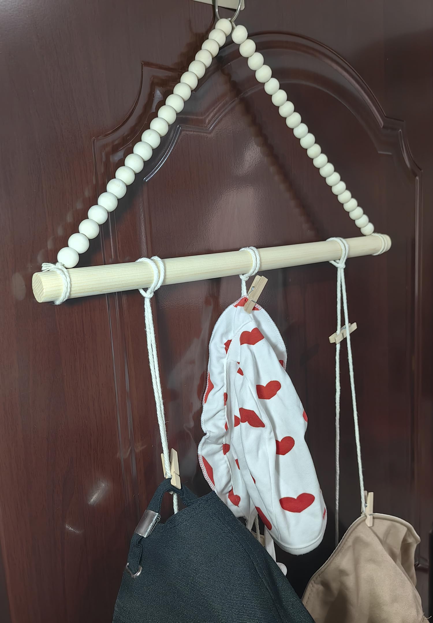 Hat Rack Organizador Pared - 1 Pieza,Colgante con Múltiples Capacidades, Estilo Bohemio,Perfecto Para Exponer Sombreros, Fácil Alcanzar Guardar,Adecuado Almacenamiento en Dormitorio.