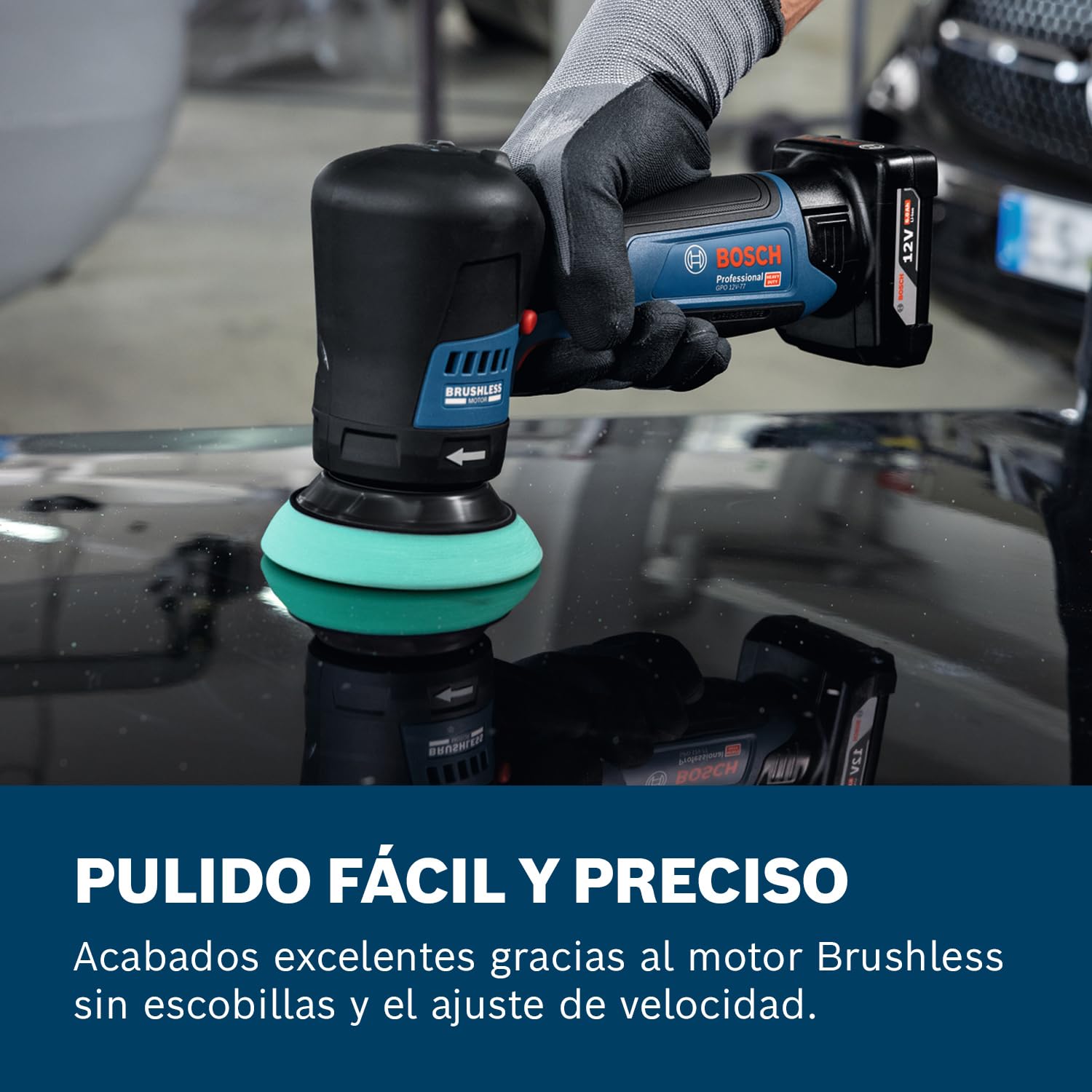 Bosch Professional pulidora a batería GPO 12V-77