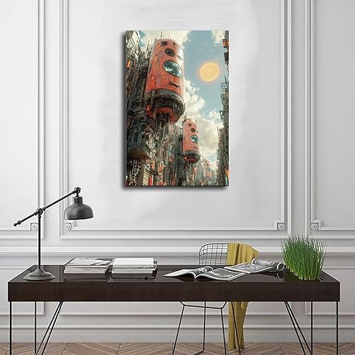 Miniatura 3 de Retro Futuristic Aesthetic Poster  Dreamcore Y2K Wall Print  Trippy 90s Tech Vibes for Bedroom Decor Canvas Poster Wall Art Decor Print Picture