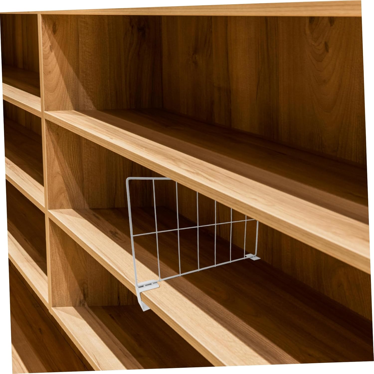 CHILDWEET 2pcs Wire Shelf Divider for Storage Closet Pantry Kitchen Laundry Organization Enhances Efficiency and Flexibility