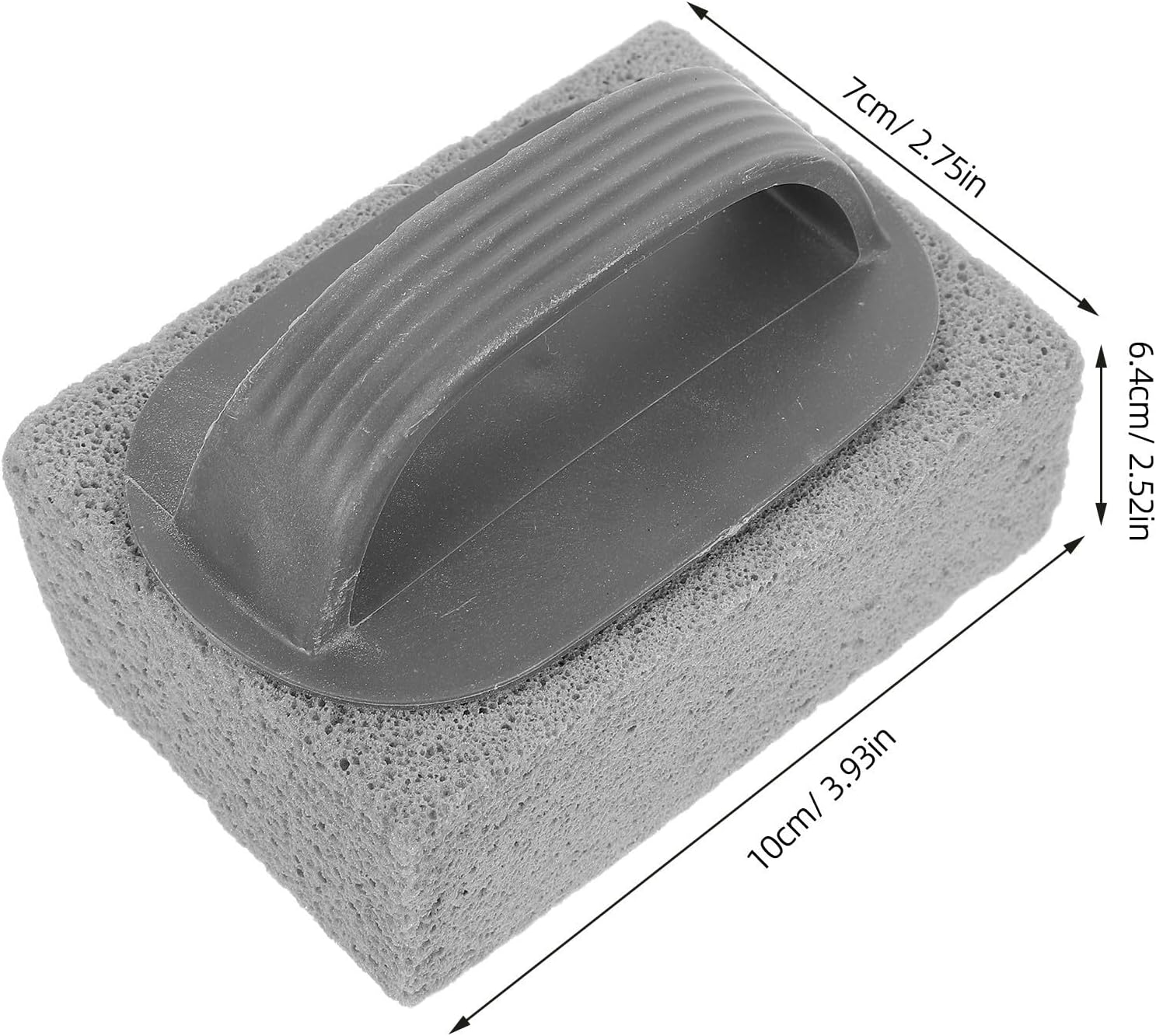 4pcs Pumice Grill Cleaning Bricks with Handle for Outdoor BBQ and Camping Heavy Duty Grill Cleaner for Flat Tops Easy to Use with Effortless Grease Removal