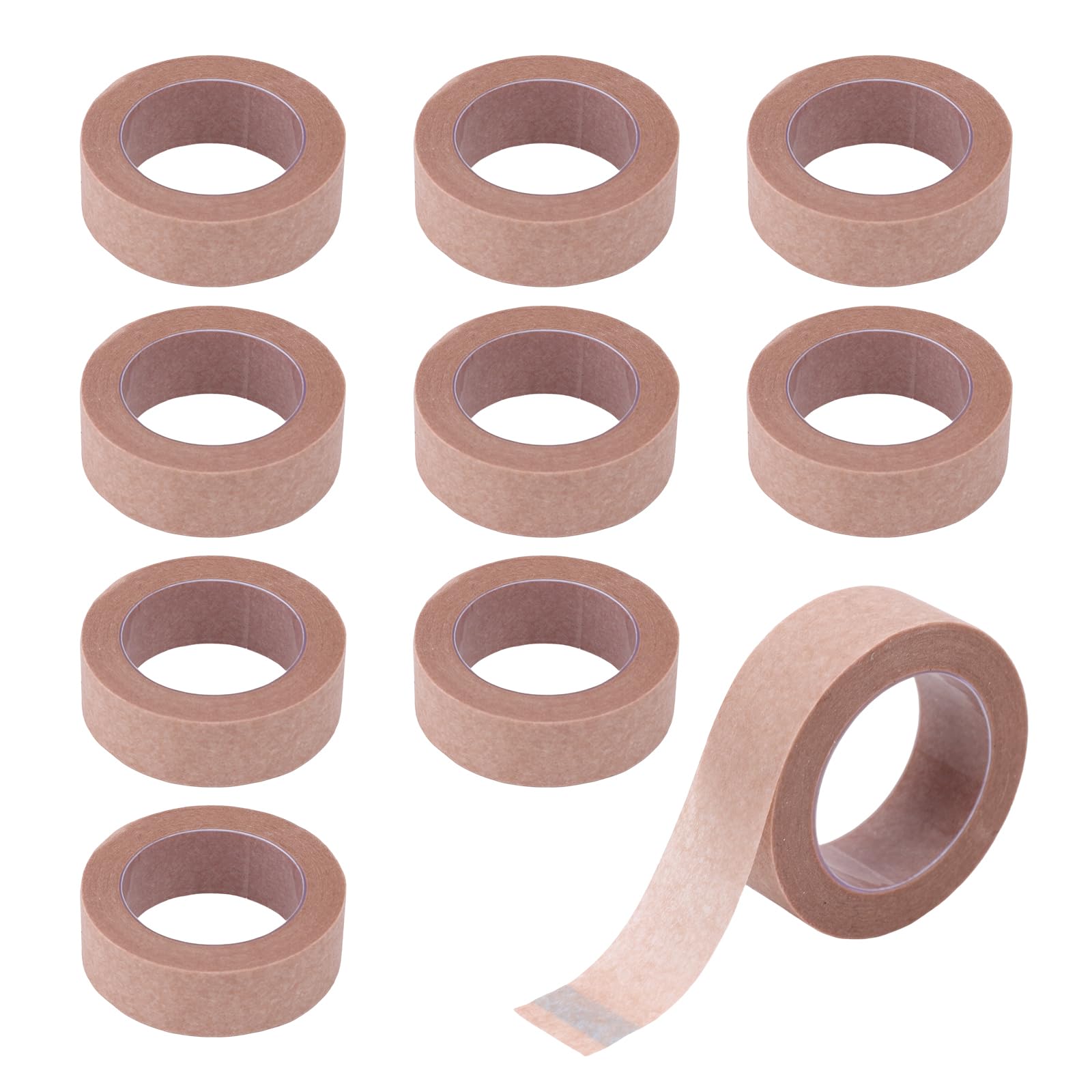 10 Rolek Taśma Nos do Modelowania Nosa Po Korekcji Nosa, w Kolorze Skóry Opatrunki Nos Samoprzylepne Papier Korekcji Nose Taśma z Mikroporami do Skóra Wrażliwa, 1,3cmx9,14m